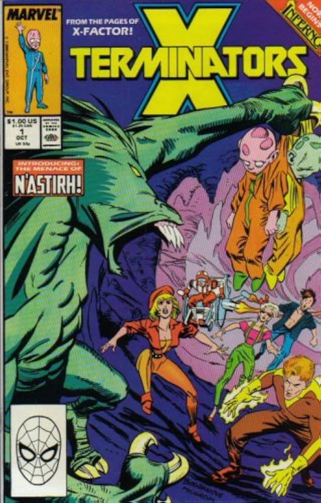 アメコミ・英語　X-TERMINATORS　Xターミネーター Amazon.com: X-Terminators #1 (1 of 4): Louise Simonson, Jon